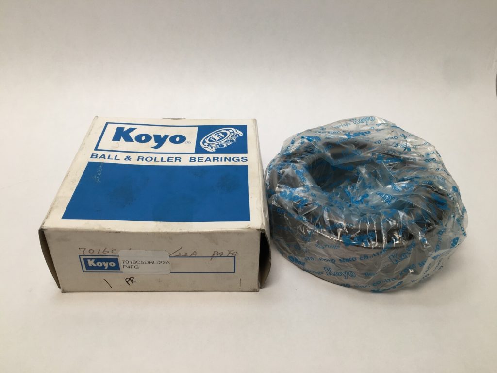 Koyo 7016C5DBL/22AP4 Bearing 80x125x22 mm 7016C-5DBL/22A-P4-FG ABEC7 Japan 2 Pcs