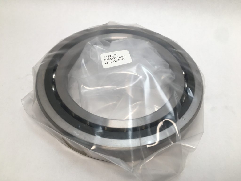Angular Contact Ball Bearing - Straight Bore, 120 mm ID, 180 mm OD, 28 mm Width, Open, 15° Contact Angle, Normal Internal clearance.