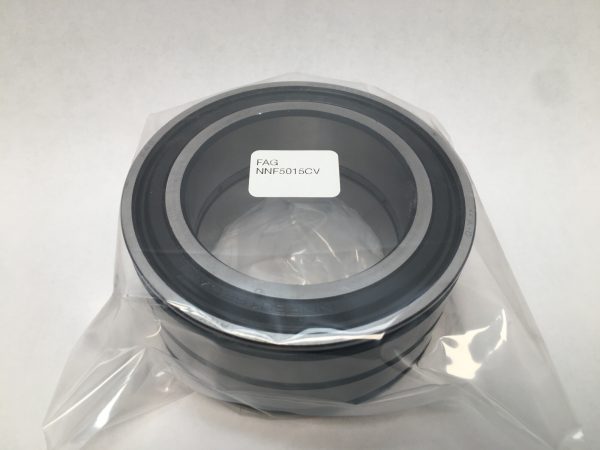 FAG NNF5015CV cylindrical roller bearing in plastic packaging with label