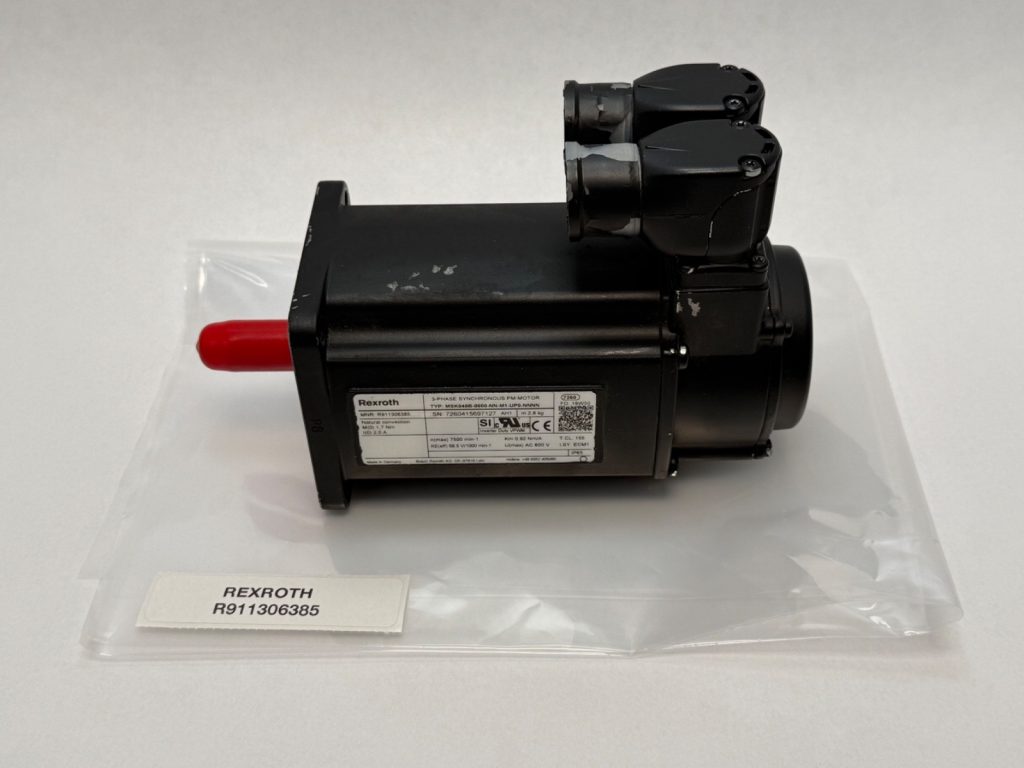 Rexroth R911306385 Servo Motor MSK040B-0600-NN-M1-UP0-NNNN 3-PH Synchronous PM