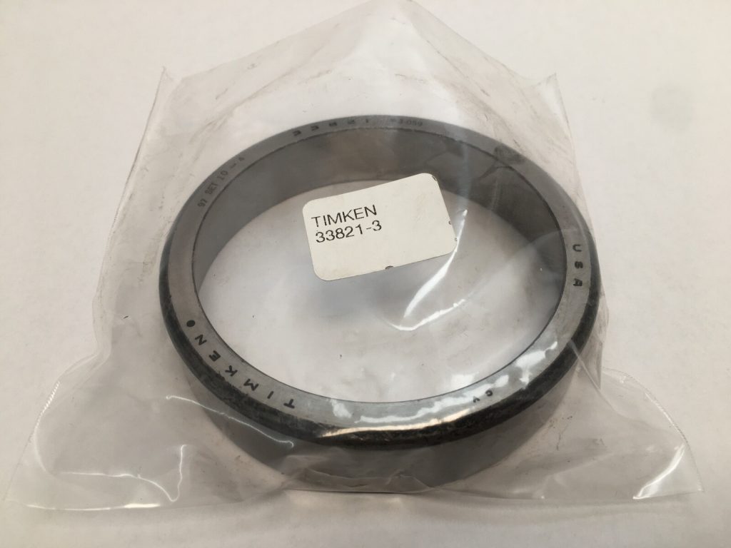 Taper roller bearing cup - 3.75 in OD, 0.875 in Width, Bearing Steel.