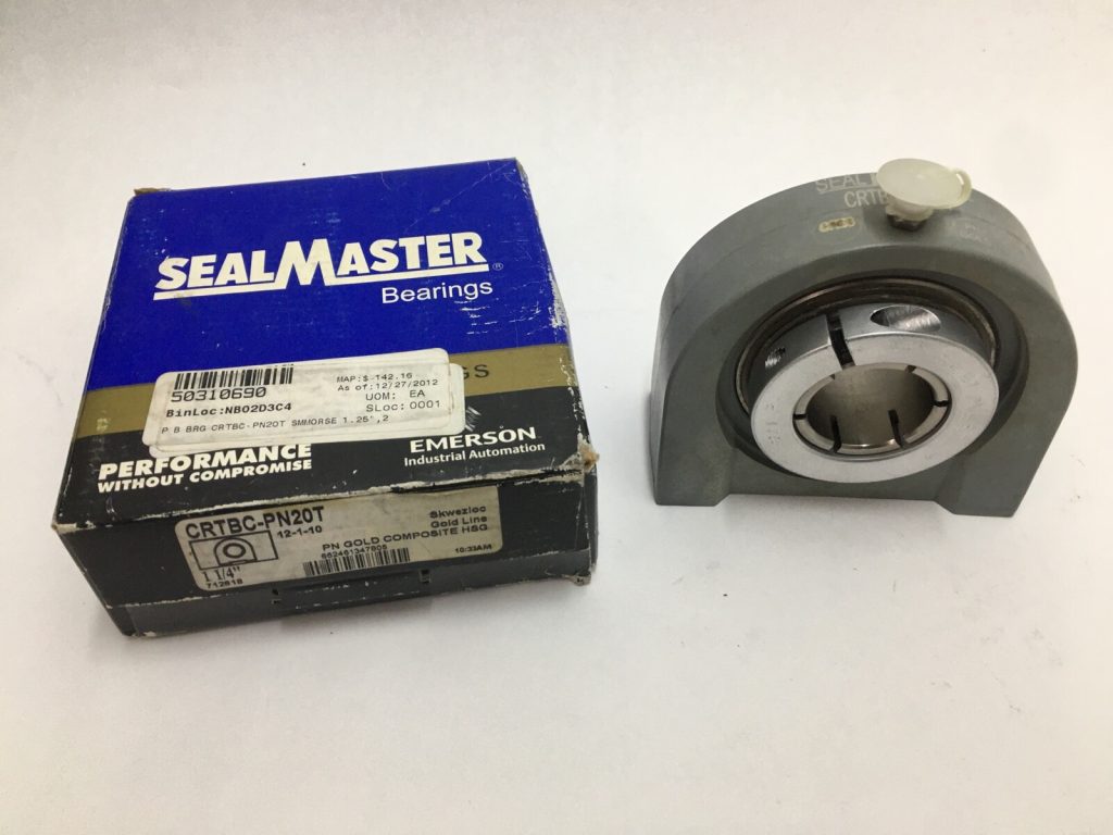 SEALMASTER CRTBC-PN20T Bearing Unit 2-Bolt Tapped Base 1-1/4" ID CRTBCPN20T -USA