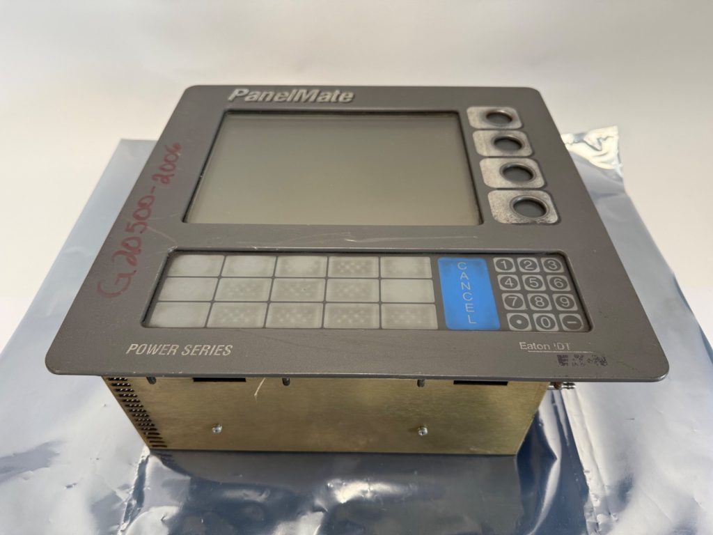 Eaton 92-00936-07 Panelmate Operator Interface Panel 37PK PM 3000 Power Series