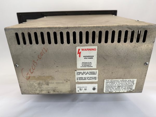 Fanuc 44A295081-003R06 Color Operator Interface Terminal IWS-1513-GE