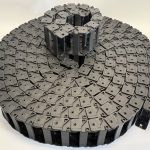 Gleason-Reel 132P-III PowerTrak GRP Cable Carrier 2.05R 3.70R 15 Links