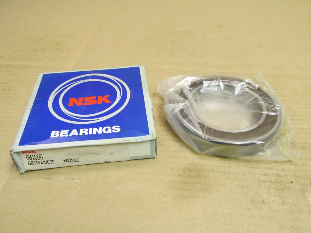 Deep Groove Ball Bearing - Straight Bore, 80mm ID, 125mm OD, 22mm Width, Double Rubber Seal, Without Snap Ring