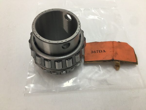 Timken 367DA double cone tapered roller bearing in a plastic bag with orange tag