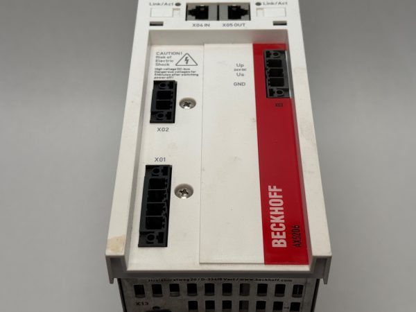 Beckhoff AX5206-0000-0202 Servo Drive 1 Phase 100-240VAC or 3 Phases 100-480VAC