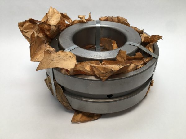 Timken EE342043/342091D double cup bearing set wrapped in protective paper, banded together