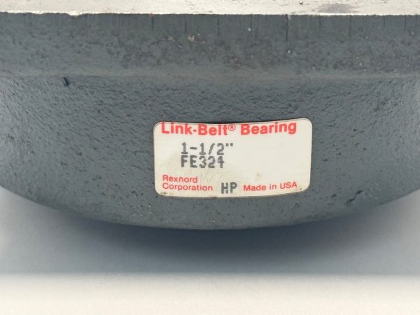 Link-Belt FE324 Flange Mount Bearing 1-1/2″ ID FE-324