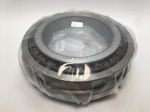Timken 86650/86105 tapered roller bearing set, wrapped in plastic, showing cup and cone with rollers