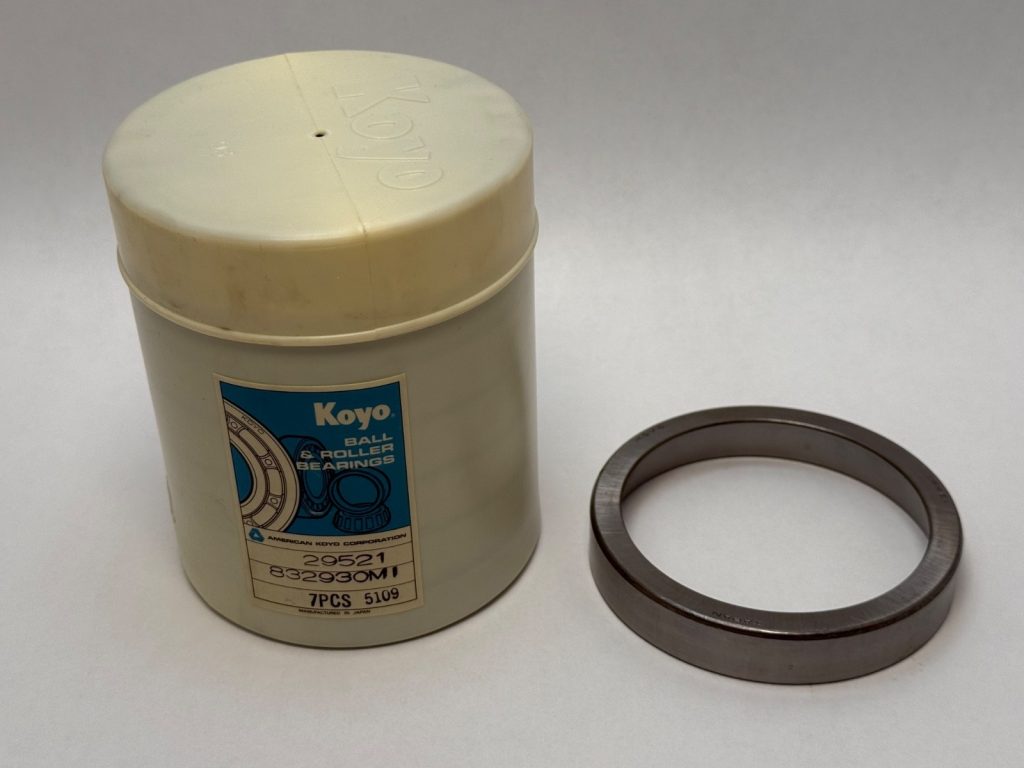 Koyo 29521 Taper Roller Bearing Cup 4.330" OD 3/4" W