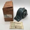 Pillow Block Bearing - 1.1875 in Bore, 2-Bolt Base, Cast Iron Housing, Set Screw Locking.