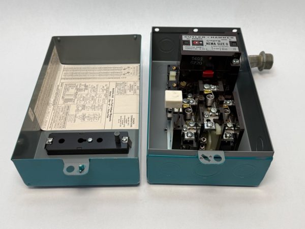 Eaton A10BG0 AC Full Voltage Magnetic Starter Size 0 3 Pole C320TB1 C320AS1