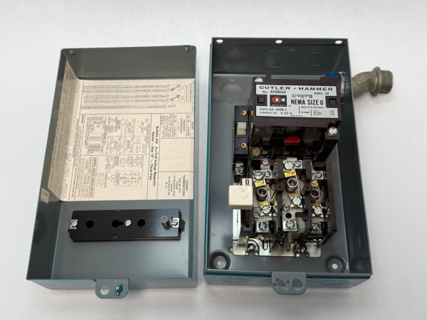 Eaton A10BG0 AC Full Voltage Magnetic Starter Size 0 3 Pole C320TB1 C320AS1