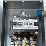 Eaton A10BG0 AC Full Voltage Magnetic Starter Size 0 3 Pole C320TB1 C320AS1