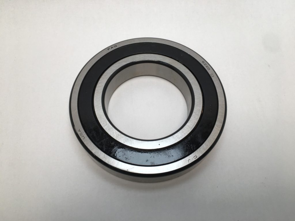 Deep Groove Ball Bearing - Straight Bore, 100 mm ID, 180 mm OD, 34 mm Width, Double Rubber Seal, C3 Internal Clearance.