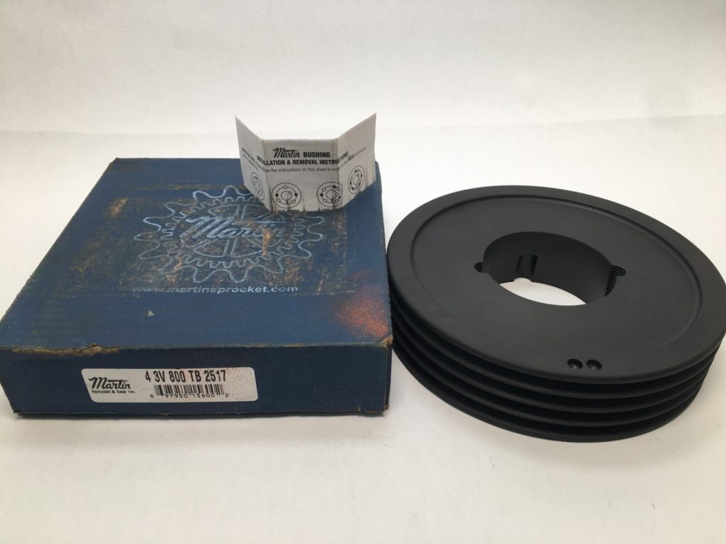 Martin 4-3V-800-TB-2517 V-Belt Sheave 43V800TB2517 4/3V8.00 TB-2517