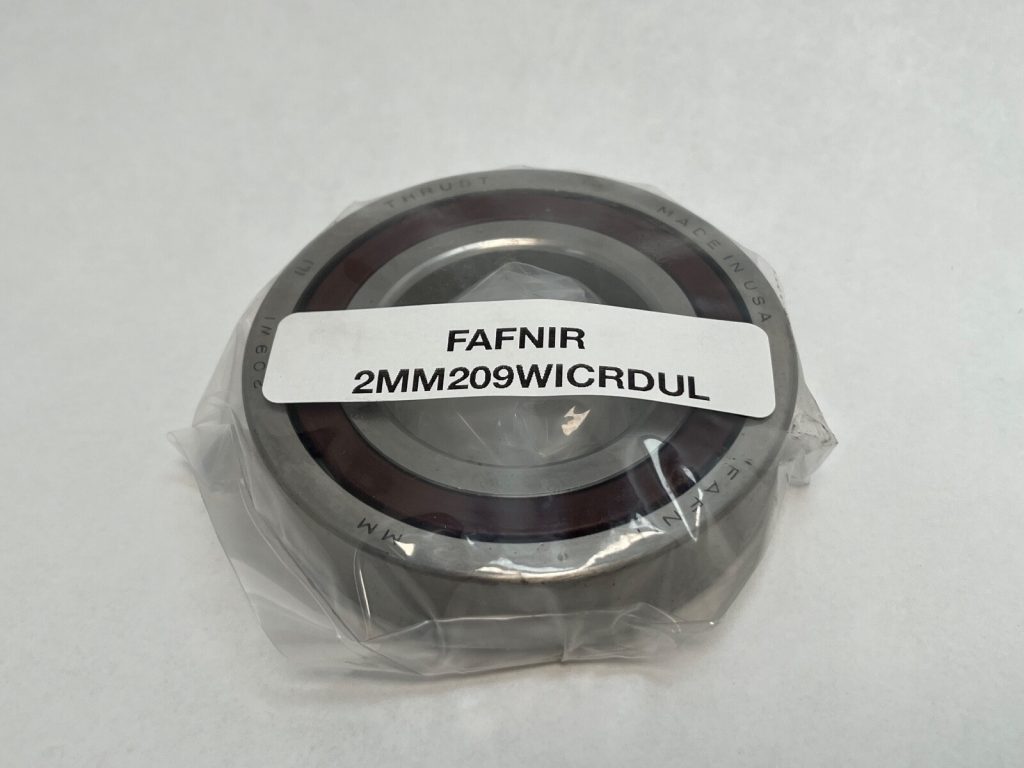 Angular Contact Ball Bearing - 45 mm ID, 85 mm OD, 19 mm Width, Open, 15°, Light preload.