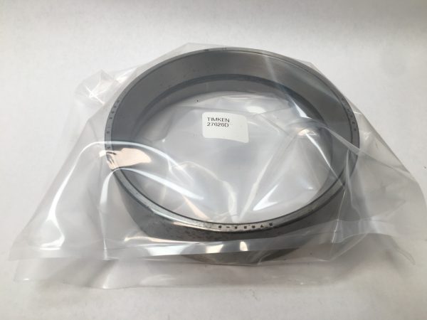 Timken 27626D double taper roller bearing cup in plastic packaging with label