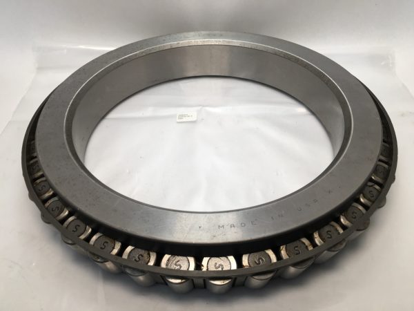 Timken EE203130-3 tapered roller cone with visible tapered rollers, straight bore, case carburized steel