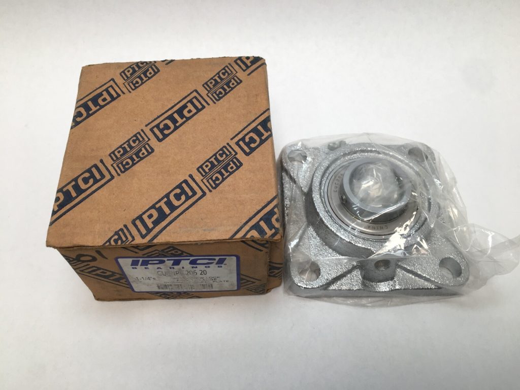 IPTCI CUCNP20620 Flange Mount Bearing 1-1/4" ID CUCNP-206-20 Nickel Plated