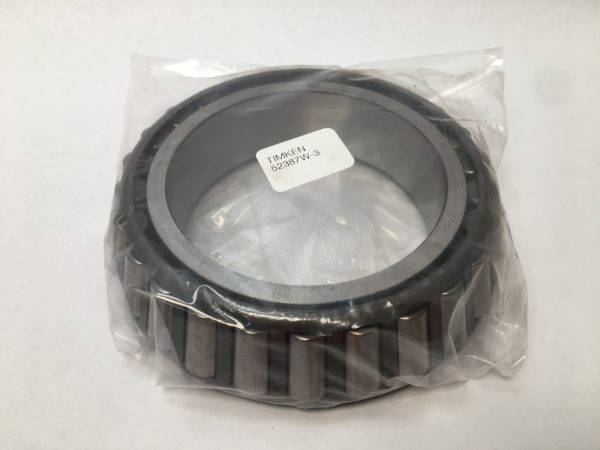 Timken 52387W-3 tapered roller bearing single cone in plastic packaging with label