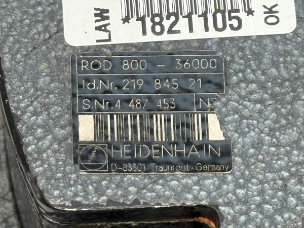 Heidenhain ROD-800-36000 Rotary Encoder 219-845-21