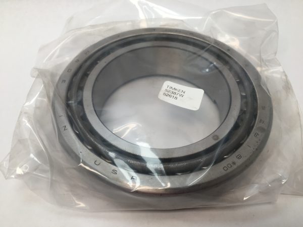 Timken 52387W/52618 taper roller bearing cone and cup in plastic packaging with label