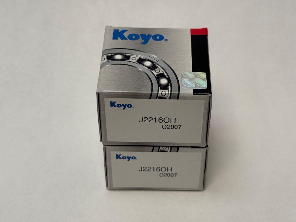 Koyo J2216OH Needle Roller Bearing J-2216-OH SCE2216 BA2216 1-3/8x1-5/8x1" 2 pcs