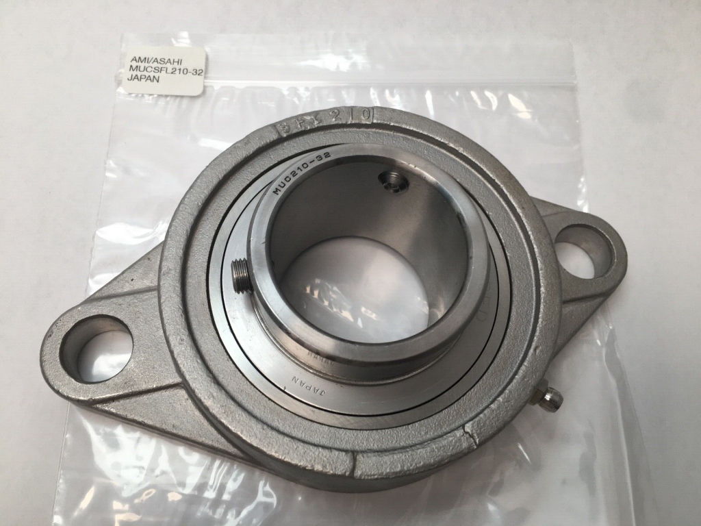 AMI/ASAHI MUCSFL210-32 Flange Mount Bearing Unit 2" ID MUC S FL 210-32 Japan