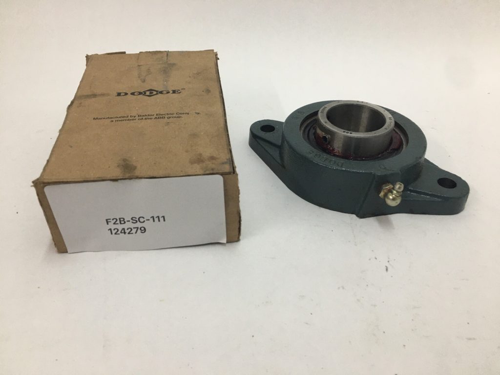 Flange Unit - 1.6875 in Bore, 2 bolt, Cast Iron, Standard Duty, Non-Expanding