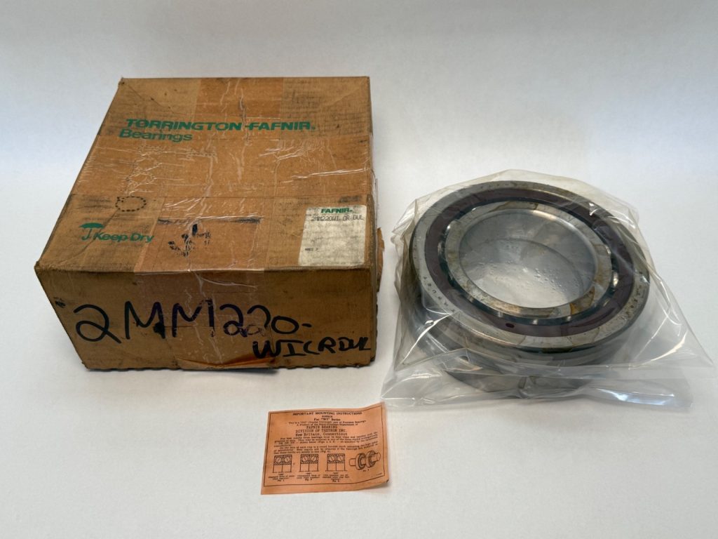 Fafnir 2MM220WI-DUL Bearing 100x180x34mm 7220CTDULP4 2MM-220-WI-CR-DUL 2 Pcs