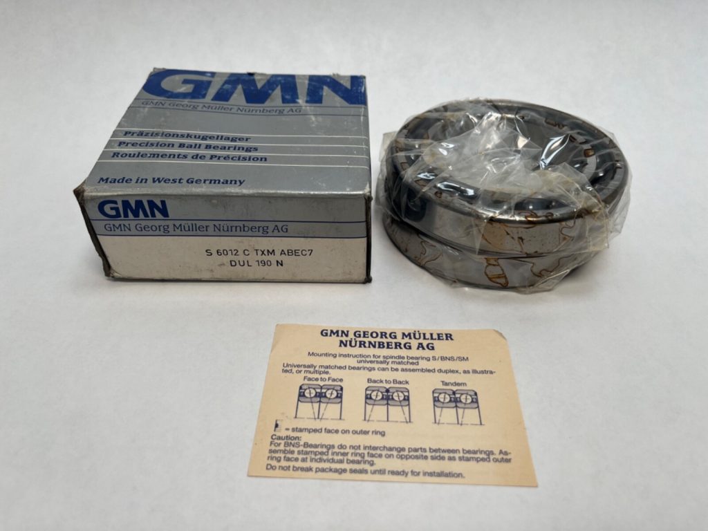 Angular Contact Ball Bearing - 60 mm ID, 95 mm OD, 18 mm Width, Open, 15°, Light Preload.