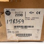 Allen-Bradley 2098-DSD-020X Ultra 3000 2kW Servo Drive 2098DSD020X