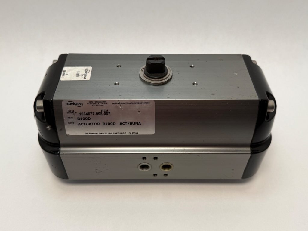 Flowserve B100D Pneumatic Rack And Pinion Actuator ACT/BUNA 150PSI