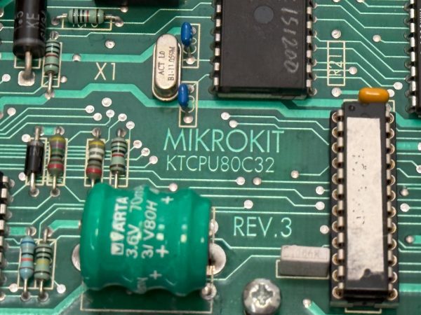 Mikrokit KTCPU80C32 Processor Board REV 3