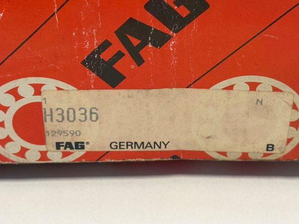FAG H3036 Bearing Adapter Sleeve H-3036 160mm ID M180x3