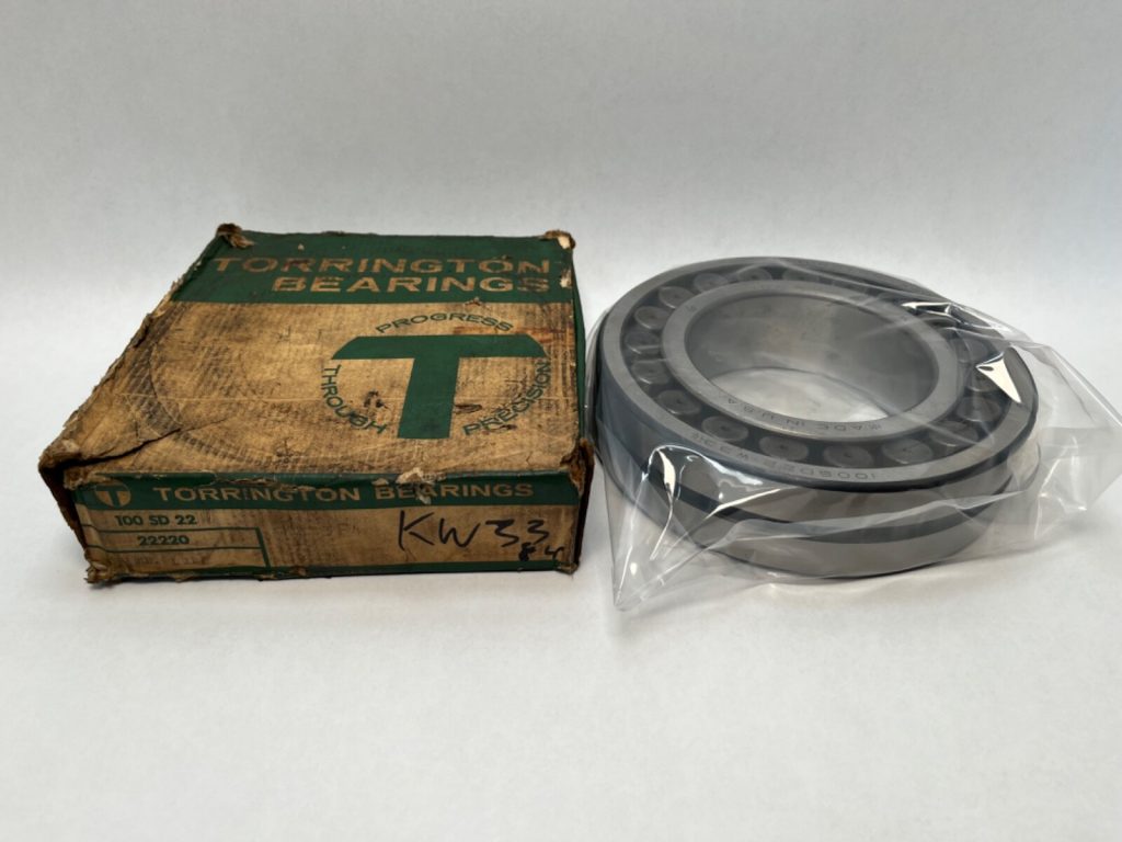 Spherical Roller Bearing - Tapered Bore, 100 mm ID, 180 mm OD, 46 mm Width, Open, CN Internal clearance.