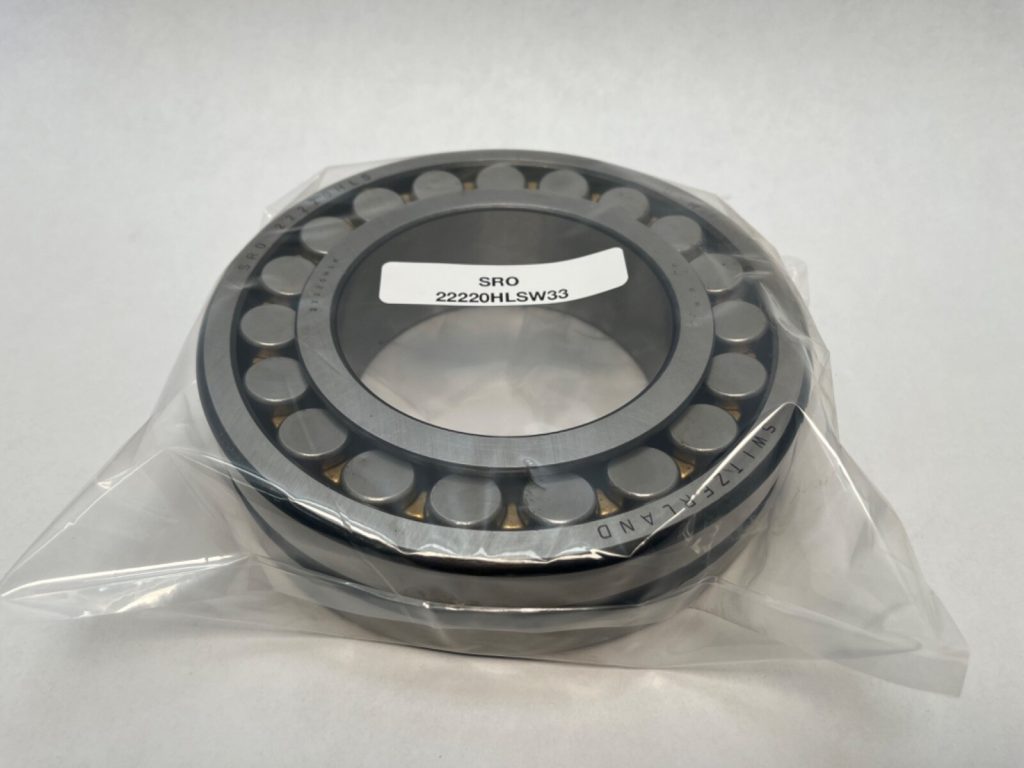 Spherical Roller Bearing - Straight Bore, 100 mm ID, 180 mm OD, 46 mm Width, Open, Normal Internal Clearance.