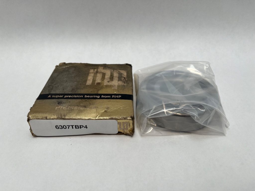 Deep Groove Ball Bearing - Straight Bore, 35mm ID, 80mm OD, 21mm Width, Open, Phenolic Cage, P4 Super Precision.