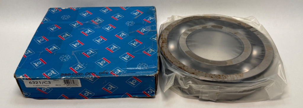 SKF 6321/C3 Bearing Open 6321C3 105x225x49 mm