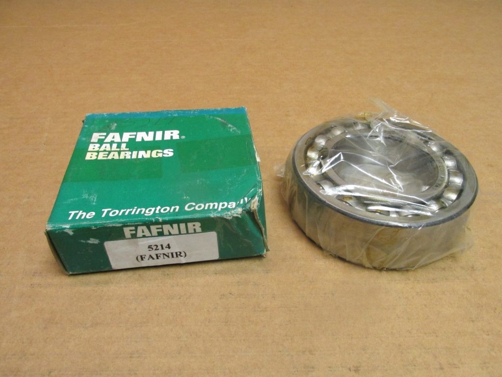 Double Row Angular Contact Ball Bearing - Straight Bore, 70 mm ID, 125 mm OD, 39.7 mm Width, Open, Without Snap Ring