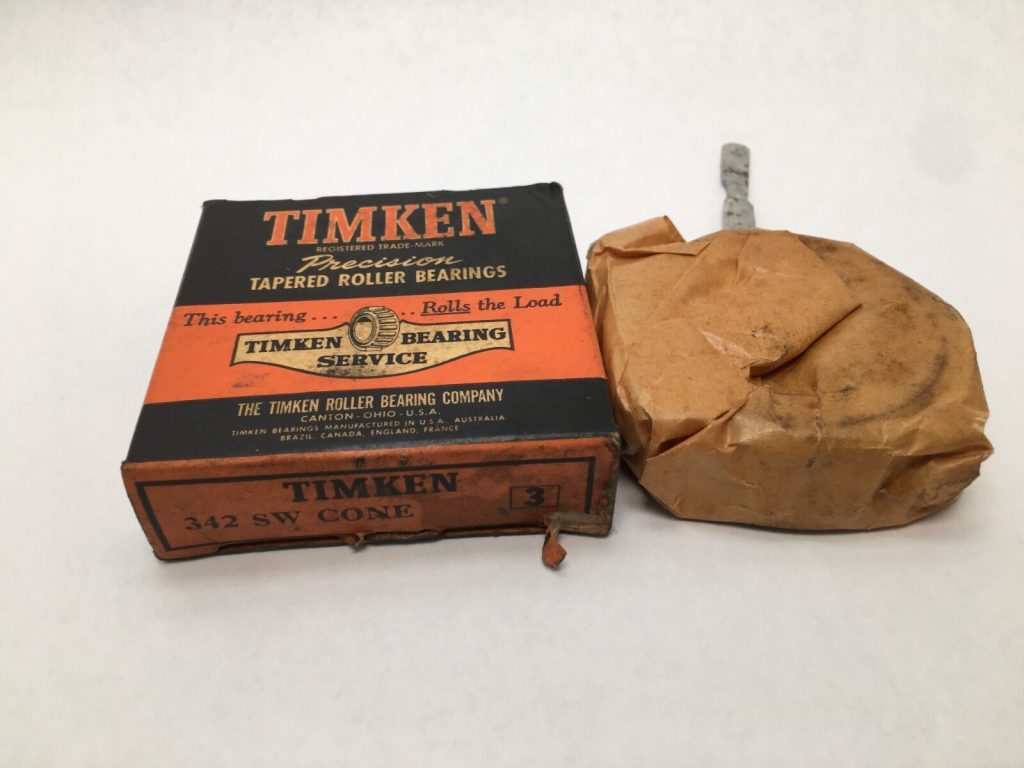 Tapered Roller Cone - 1.6880" Bore, 0.8820" Cone Width, class 3, Case-Carburized Steel with keyway.