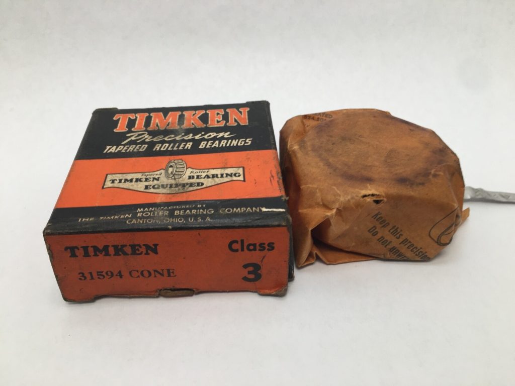 Tapered Roller Bearing Cone - 1.3750 Bore, 1.1563 Cone Width, class 3, Case-Hardened Steel