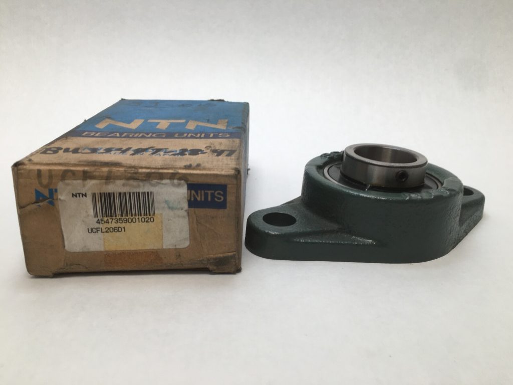 Flange Unit - 30 mm Bore, 2 bolt, Cast Iron, Standard Duty, Non-Expanding
