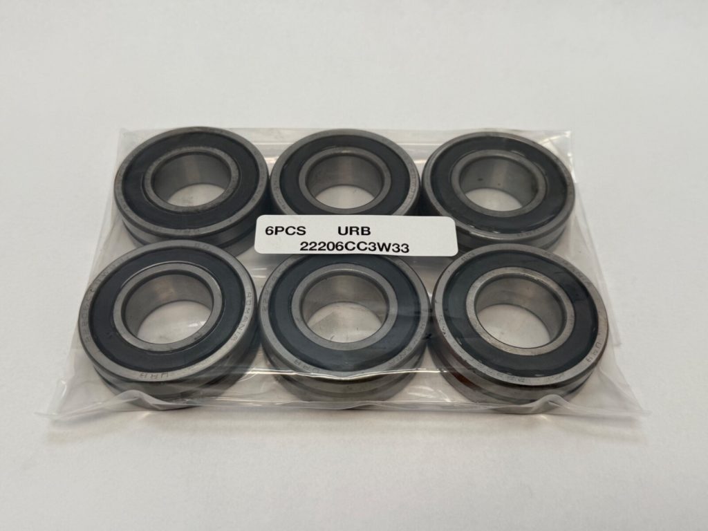 Spherical Roller Bearing - Straight Bore, 30 mm ID, 62 mm OD, 20 mm Width, Open, C3 Internal Clearance 6 pcs