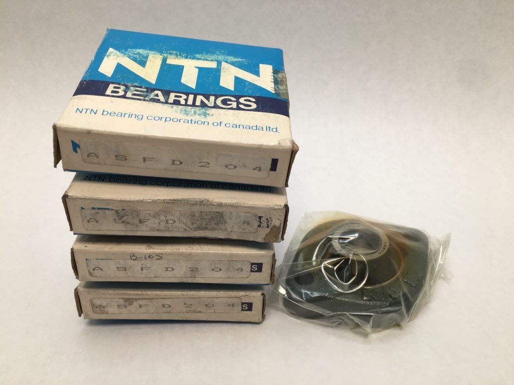 NTN ASFD204 Flange Mount Bearing Unit 20 mm ID ASFD 204 AS204 4 pcs
