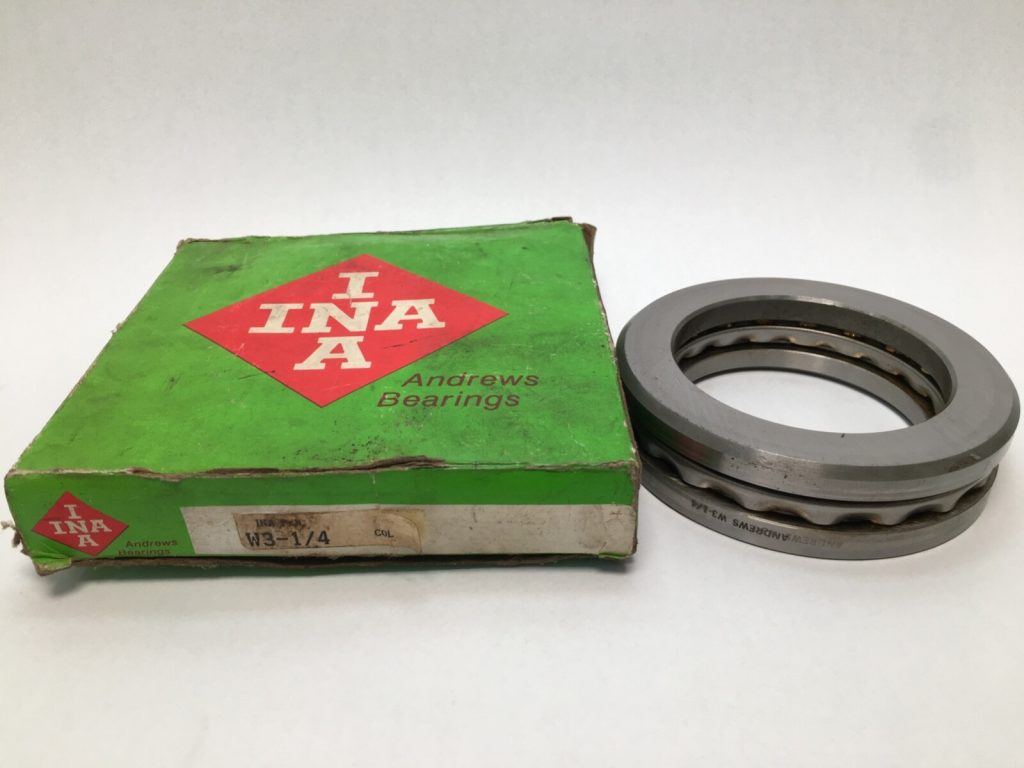 INA W3-1/4 Thrust Ball Bearing 3-1/4x4-3/4x1-1/4" W 3 1/4 W31/4