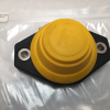 4-Bolt Flange Unit - 1.5 in Bore, 4 bolt, Polymer, Standard Duty, Non-Expanding